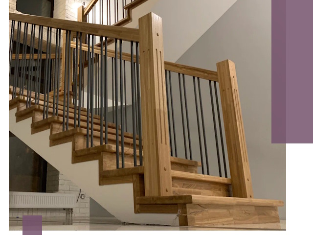 Реставрация деревянных и металлических лестниц в Пензе