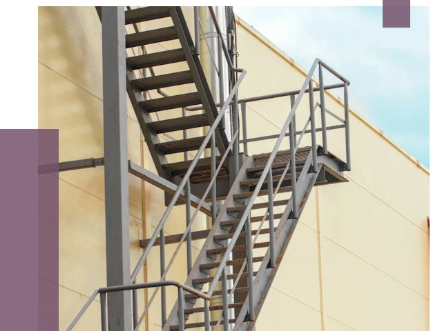 Пожарные лестницы в Пензе от 12318 руб. — монтаж и продажа | ПРОЛЁТ-Пнз