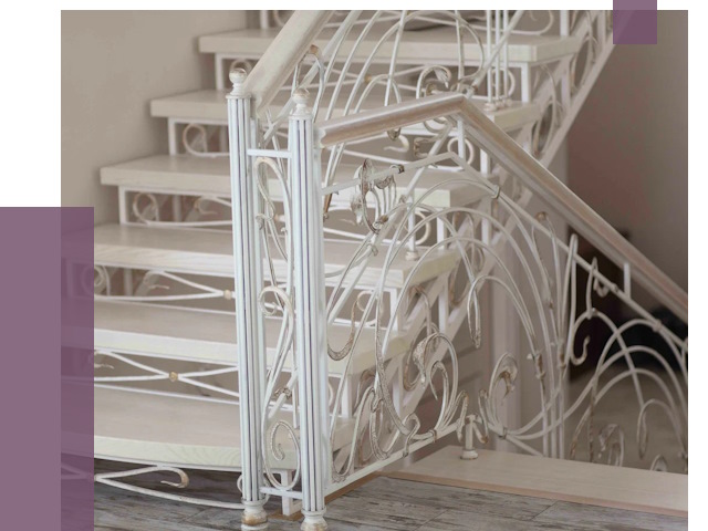 Изготовление кованых лестниц на заказ в Пензе от 87253 руб. | ПРОЛЁТ-Пнз