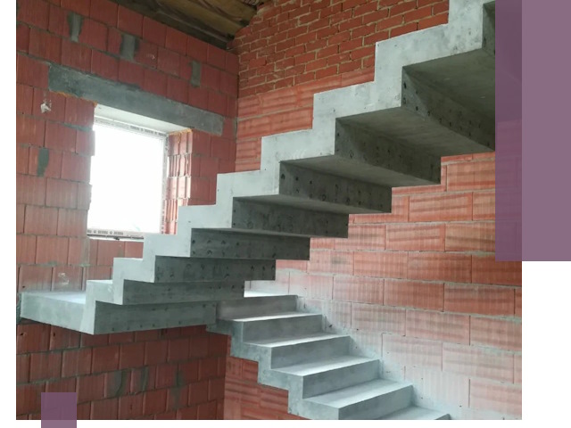 Бетонные лестницы под ключ в Пензе: монтаж, демонтаж, ремонт