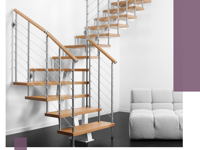 Модульные лестницы под ключ в Пензе — монтаж и изготовление