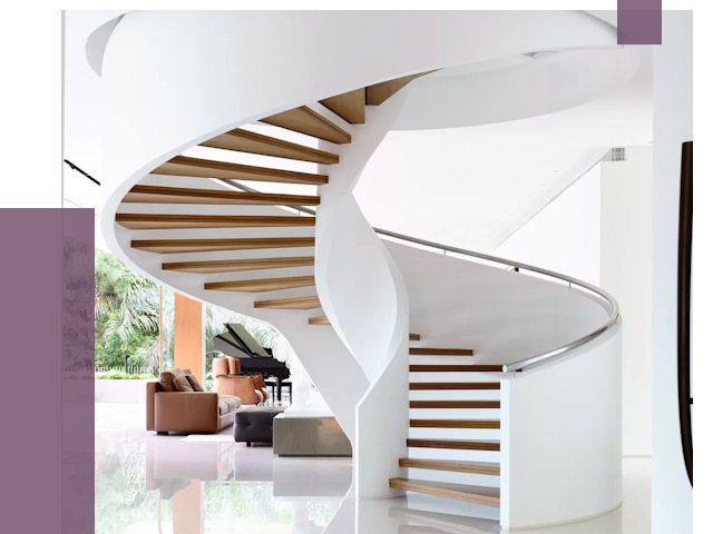 Винтовые лестницы в Пензе под ключ от 48759 руб. | ПРОЛЁТ-Пнз