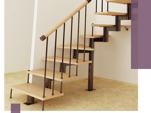 Монтаж лестниц на больцах в Пензе — быстро и надежно