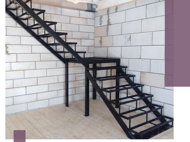 Лестницы на металлокаркасе под ключ в Пензе — изготовление и монтаж