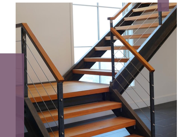 Изготовление лестниц на металлокаркасе в Пензе от 18990 руб. | ПРОЛЁТ-Пнз