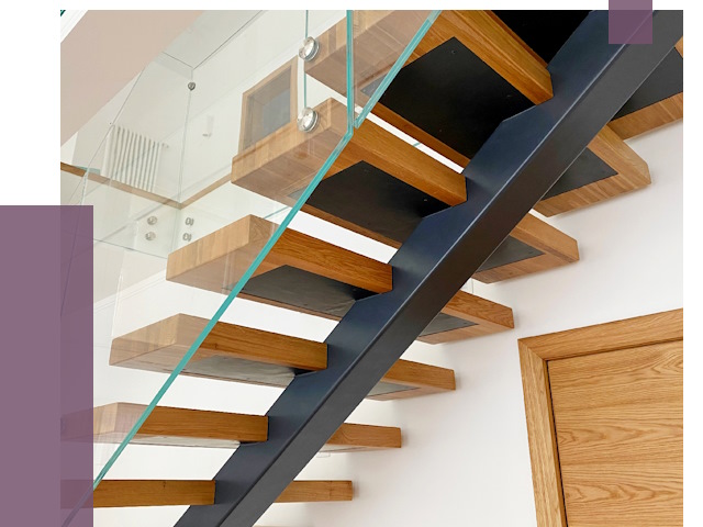 Лестницы на монокосоуре в Пензе от 18990 руб. под ключ | ПРОЛЁТ-Пнз