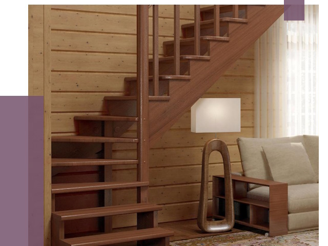 Лестницы эконом класса в Пензе от 18323 руб. бюджетные решения