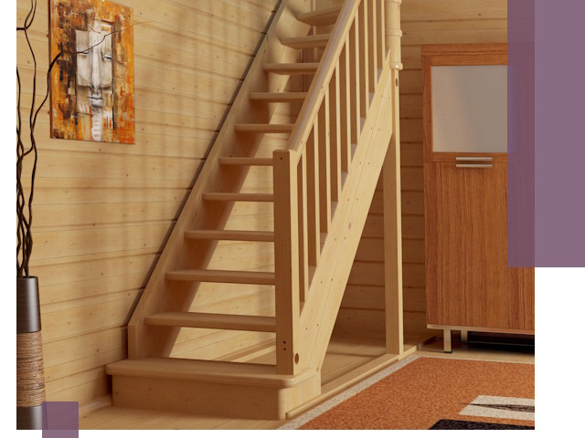 Лестницы эконом класса под ключ в Пензе — недорого и быстро