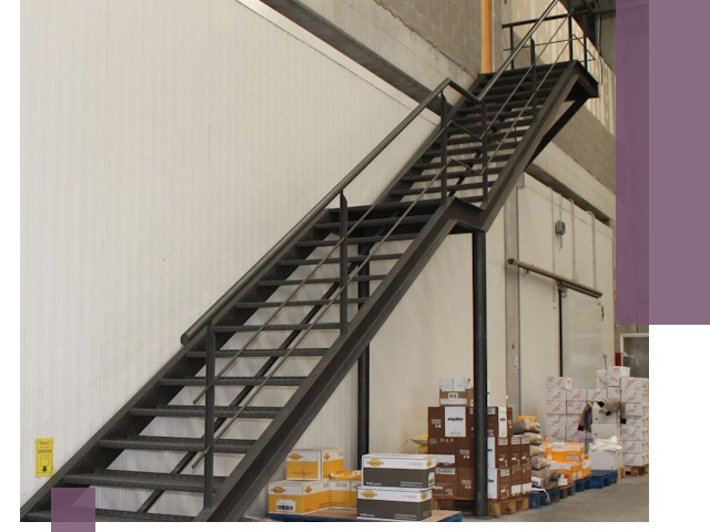 Лестницы для производства в Пензе — изготовление и монтаж