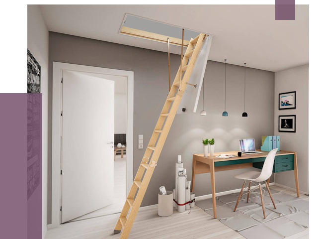 Чердачные лестницы в Пензе — от 14628 руб. | ПРОЛЁТ-Пнз