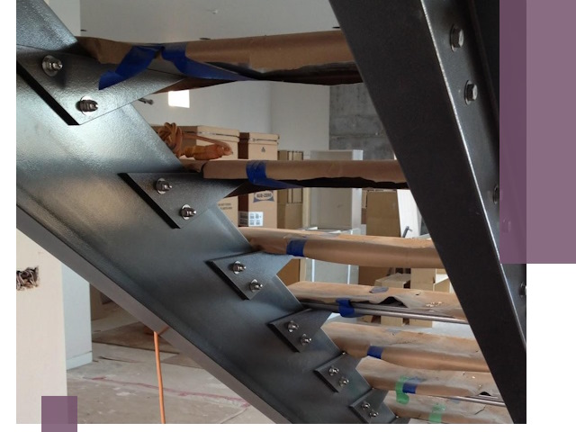 Усиление лестничных конструкций и усиление опор в Пензе