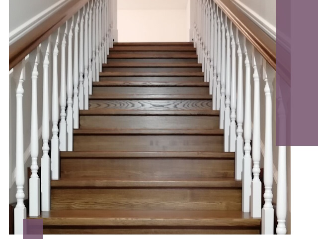 Лестницы из ясеня на заказ в Пензе — изготовление и монтаж