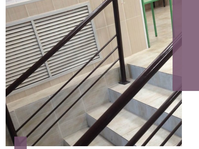 Изготовление перил из металла под ключ в Пензе