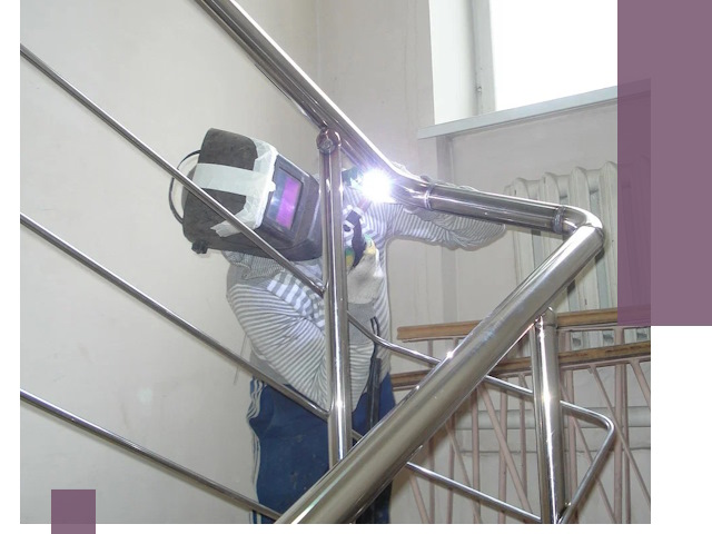 Монтаж перил и ограждений качественно в Пензе