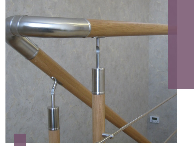 Комбинированные перила на заказ в Пензе — монтаж и производство