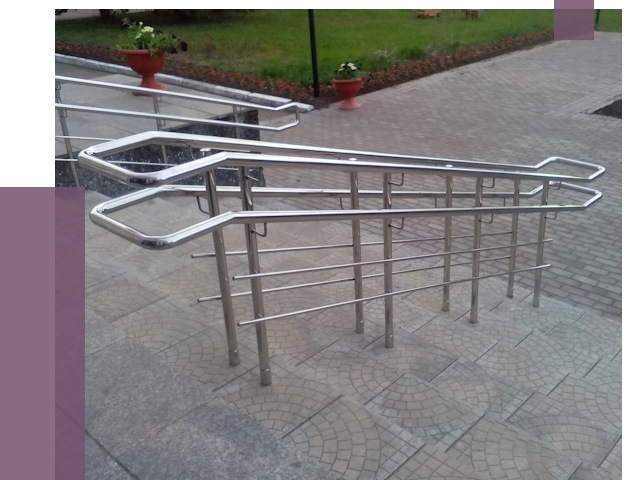 Перила для инвалидов в Пензе от 7617 руб. под ключ | ПРОЛЁТ-Пнз