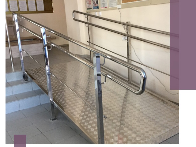 Перила для инвалидов в Пензе — надежные поручни и ограждения