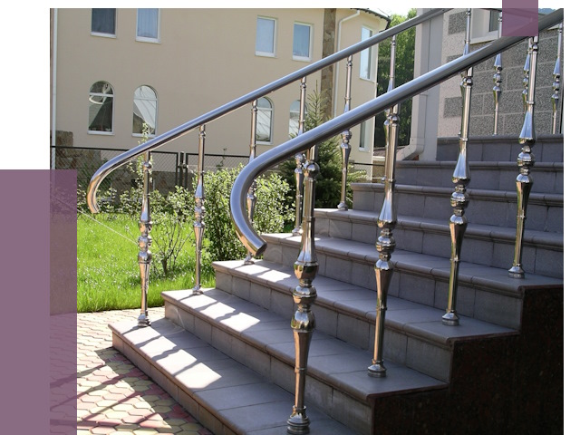 Перила для крыльца в Пензе от 10778 руб. — монтаж ПРОЛЁТ-Пнз