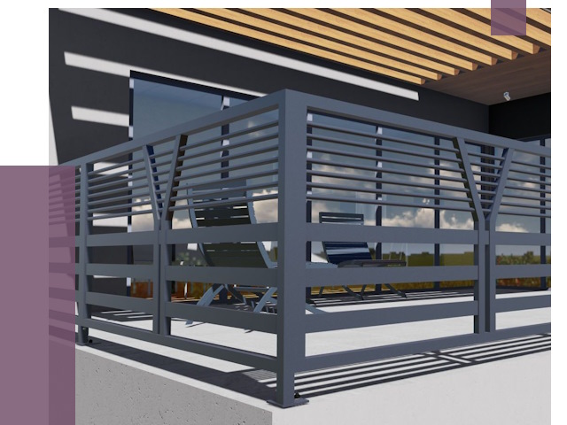 Изготовление балконных ограждений в Пензе от 10778 руб. | ПРОЛЁТ-Пнз