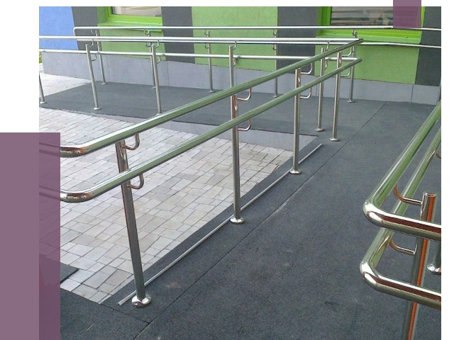 Ограждения пандусов в Пензе от 4363 руб. монтаж | ПРОЛЁТ-Пнз