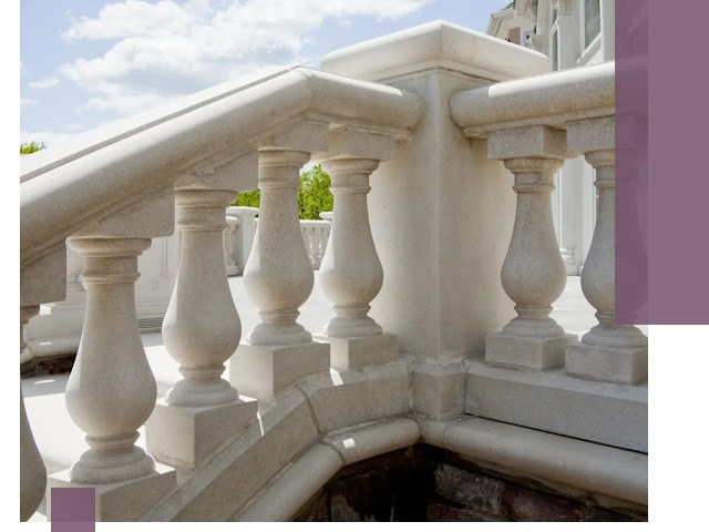 Балюстрады из металла и камня под ключ в Пензе