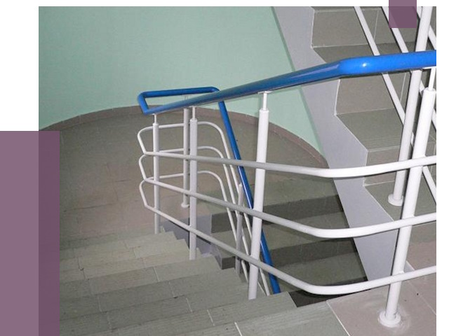 Перила в подъезде в Пензе — установка и замена от 7442 руб. | ПРОЛЁТ-Пнз