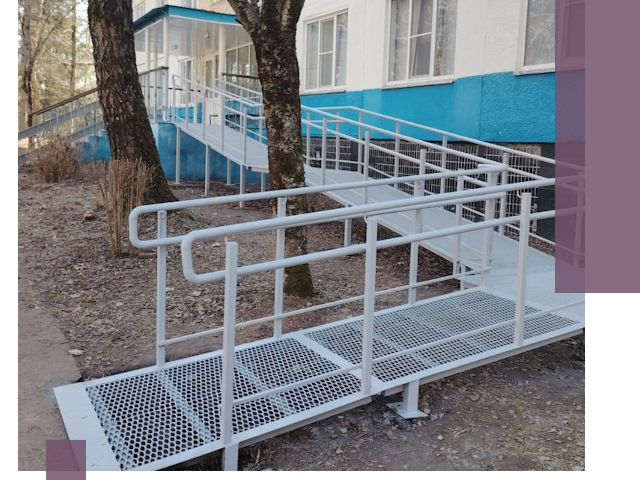 Пандусы под ключ в Пензе: изготовление, монтаж и демонтаж