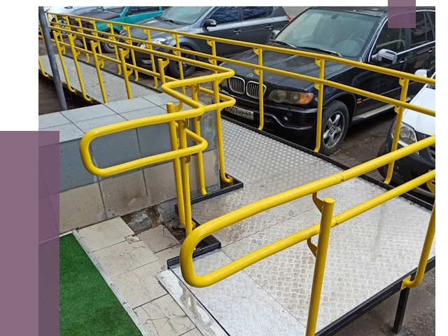 Стационарные пандусы в Пензе от 12318 руб. | ПРОЛЁТ-Пнз