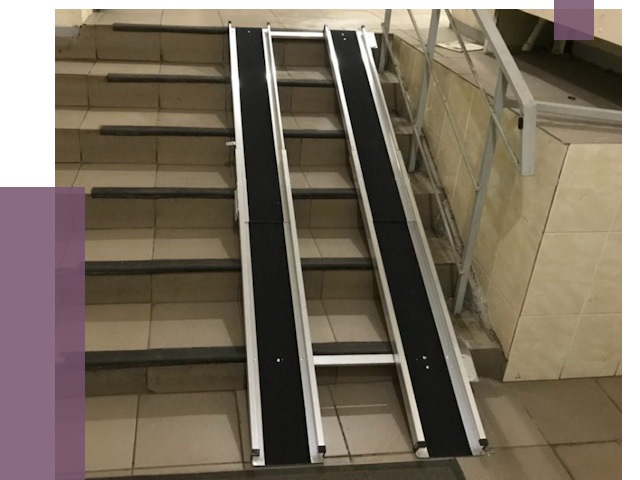 Установка пандуса в подъезд в Пензе от 8007 руб. под ключ | ПРОЛЁТ-Пнз