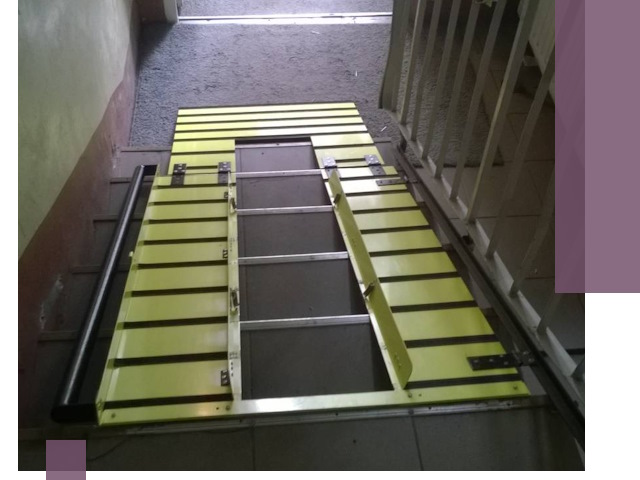 Профессиональный монтаж пандуса в подъезд в Пензе