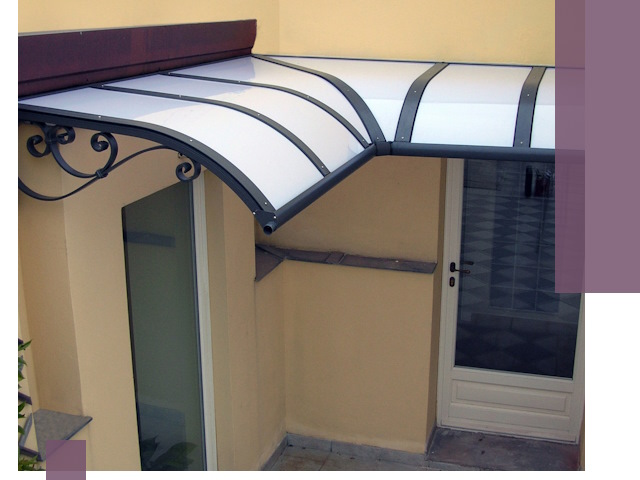 Монтаж козырьков любой сложности в Пензе под ключ