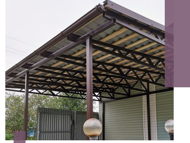 Навесы под ключ в Пензе: изготовление, монтаж и гарантия