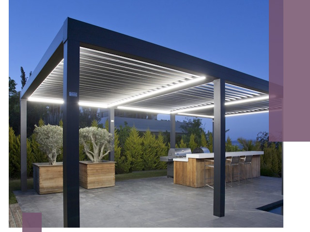 Навесы отдельно стоящие под ключ в Пензе из металла и поликарбоната