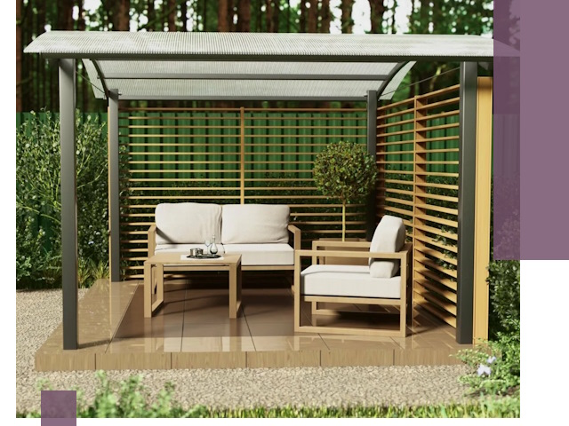 Навесы для дачи в Пензе: изготовление, монтаж и демонтаж