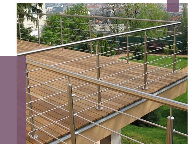 Алюминиевые парапеты в Пензе под ключ от 7801 руб. 