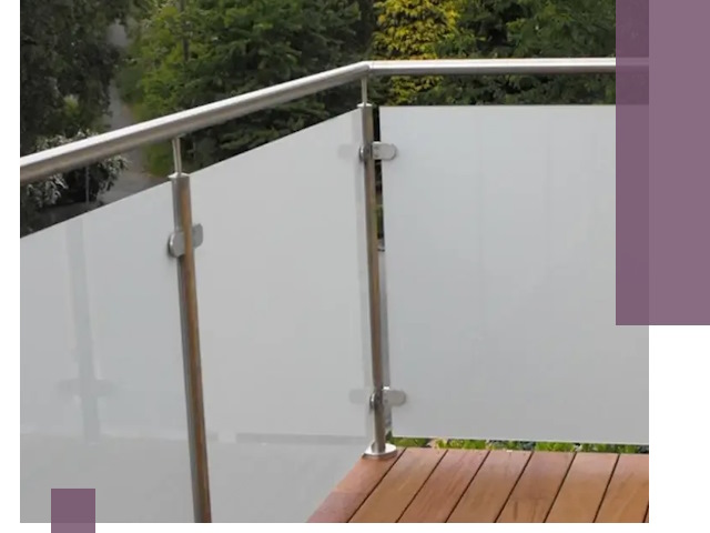 Алюминиевые парапеты для балконов и террас в Пензе