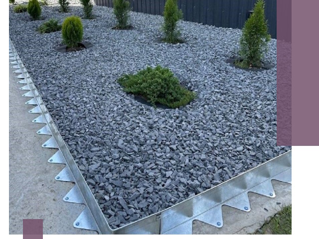 Оцинкованные металлические бордюры под заказ в Пензе