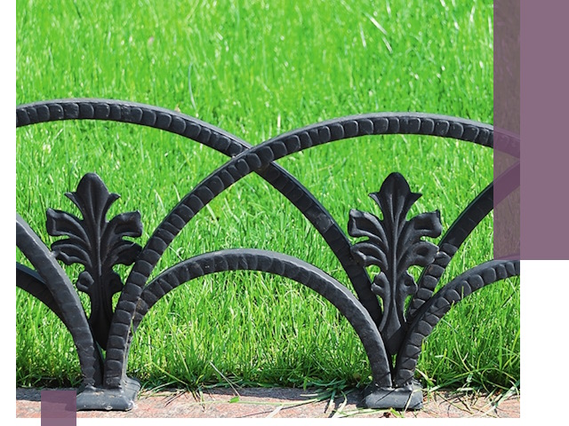 Декоративные металлические бордюры под ключ в Пензе