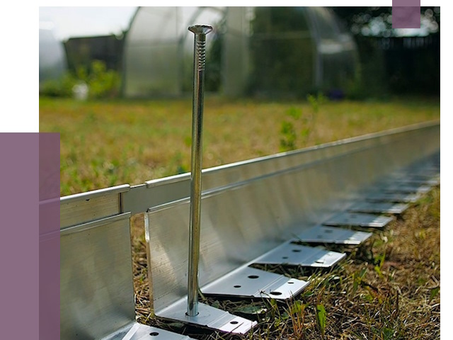 Металлические бордюры для газона в Пензе от 4311 руб. | ПРОЛЁТ-Пнз