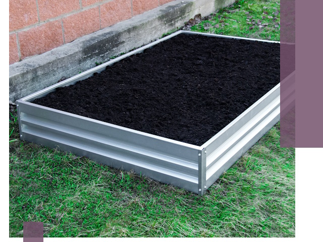 Металлические бордюры для грядок в Пензе: прочность и аккуратность