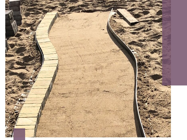 Металлические бордюры для тротуаров в Пензе — прочные и долговечные