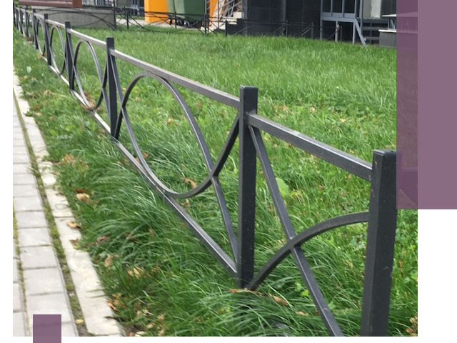 Газонные ограждения из металла в Пензе — монтаж и продажа