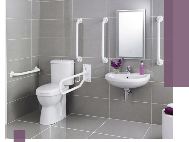 Поручни для санузлов в Пензе: установка, ремонт и монтаж