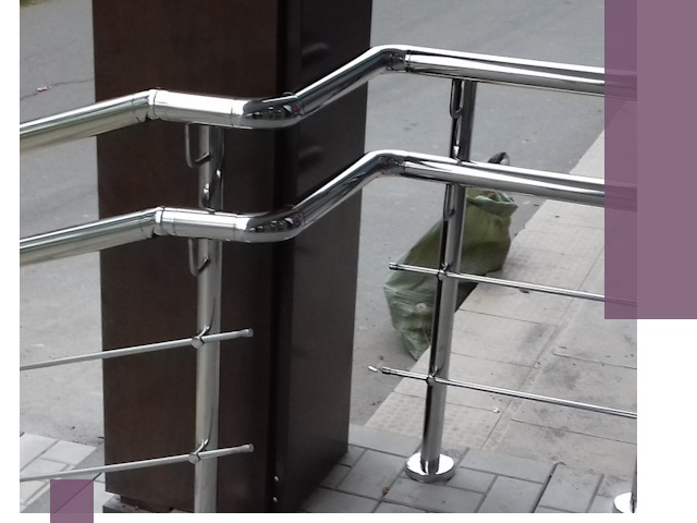 Монтаж поручней из нержавеющей стали в Пензе качественно и быстро